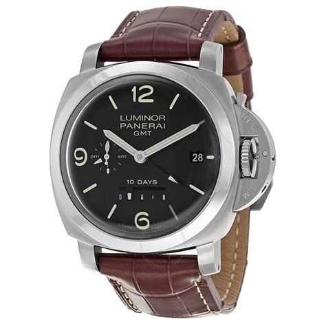 panerai luminor 1950 10 days gmt automatic steel pam00270|Panerai Luminor 1950 review.